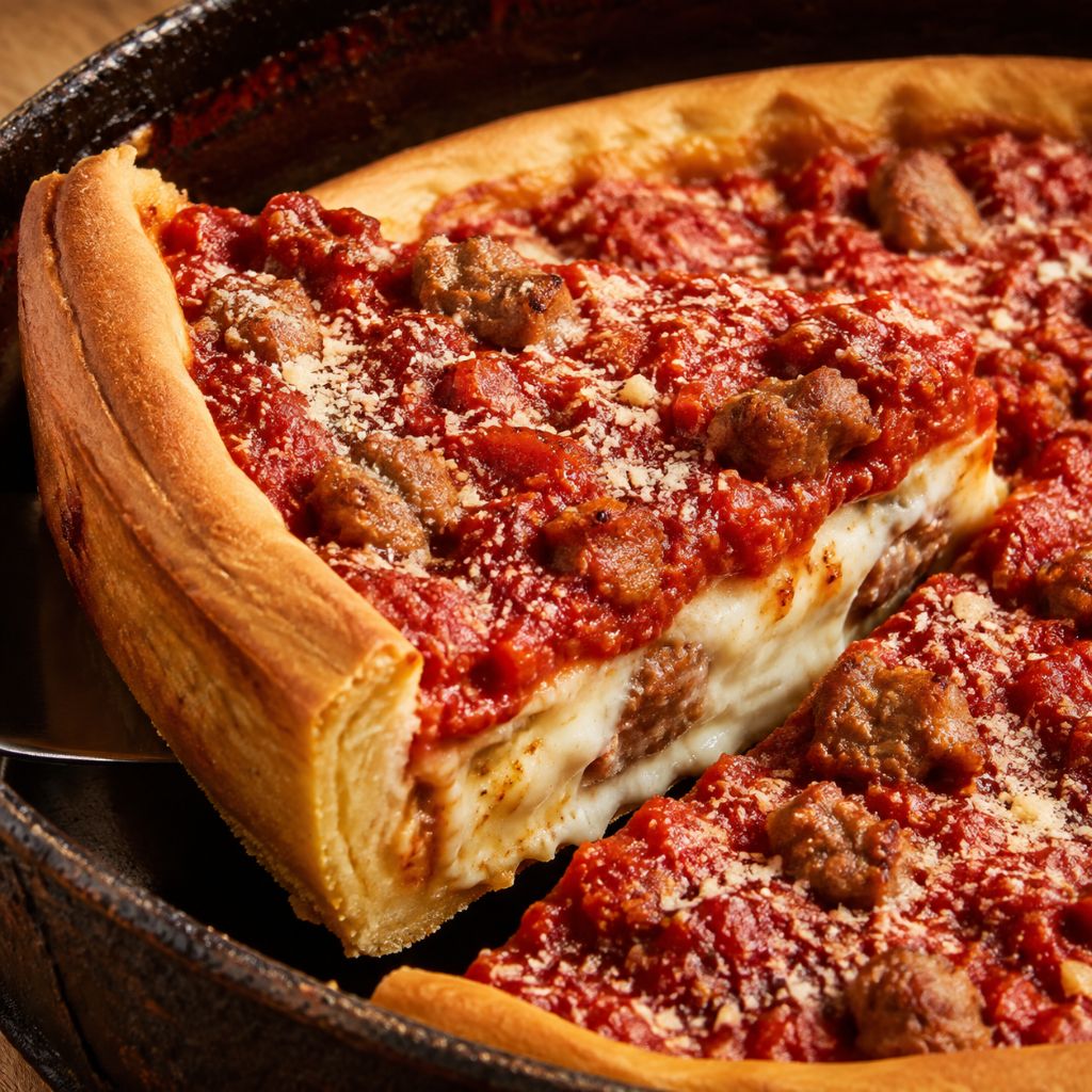 Chicago Deep Dish Pizza