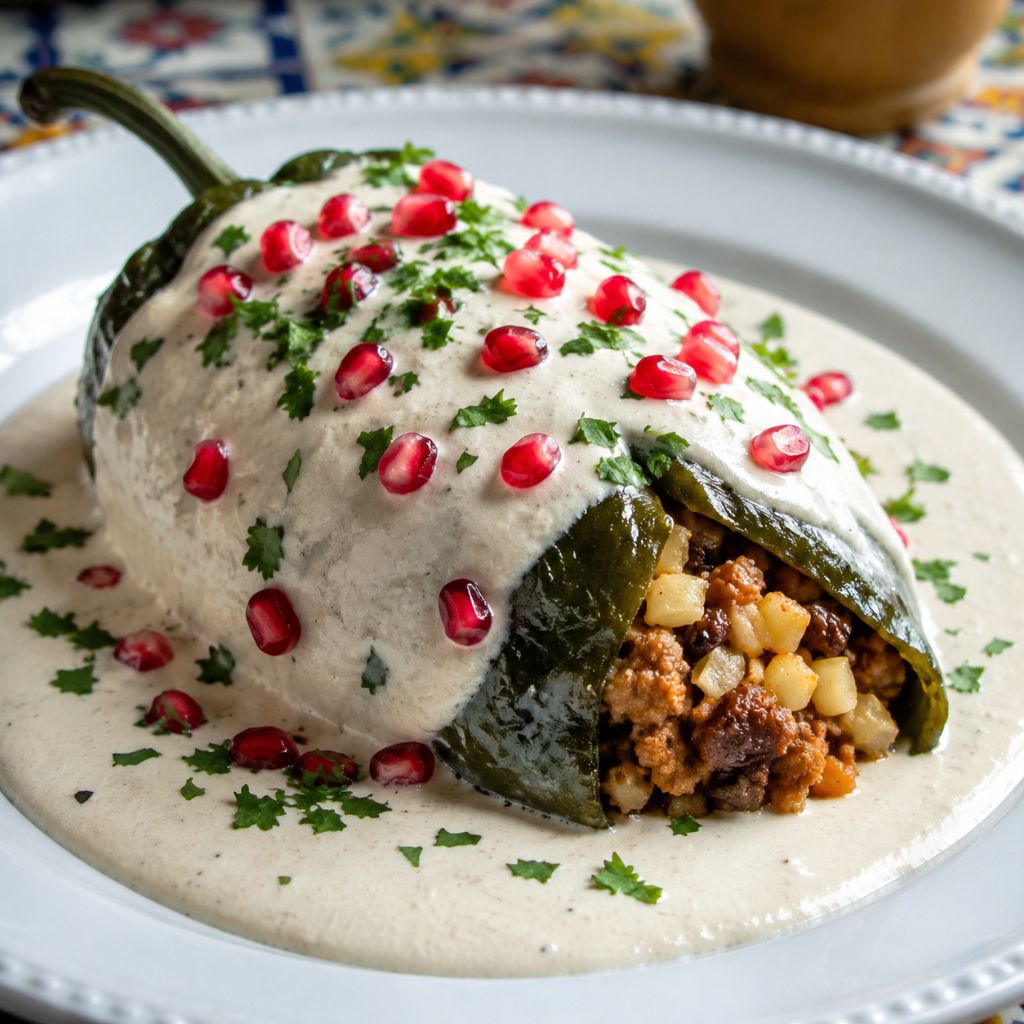 Chiles en Nogada
