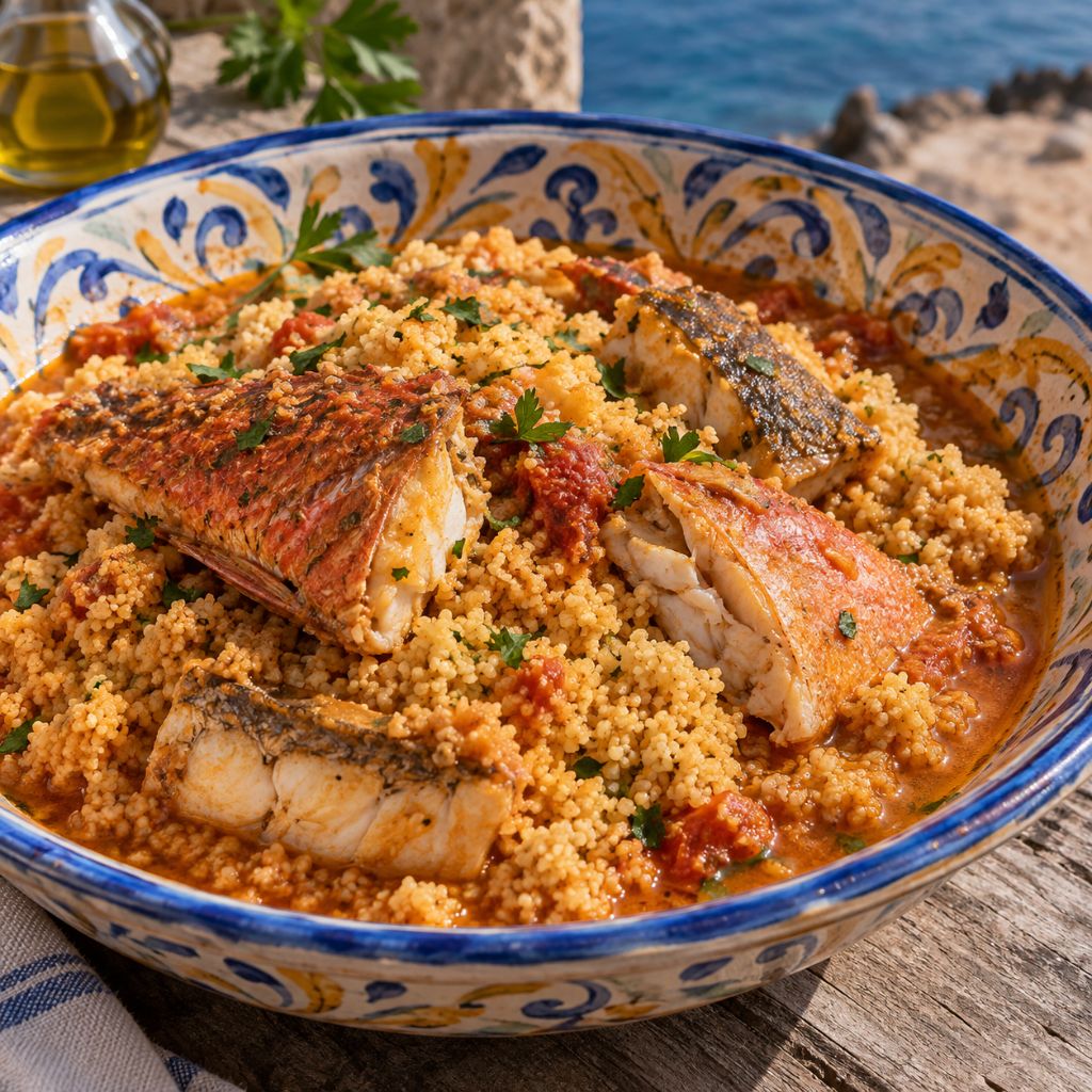 Couscous di Pesce alla Trapanese
