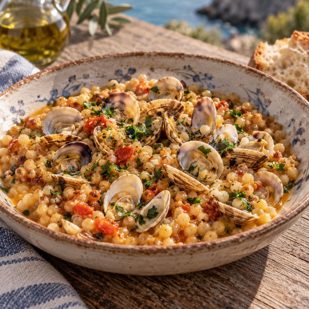 Fregula con Arselle