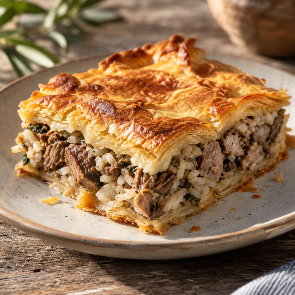 Kreatopita di Cefalonia