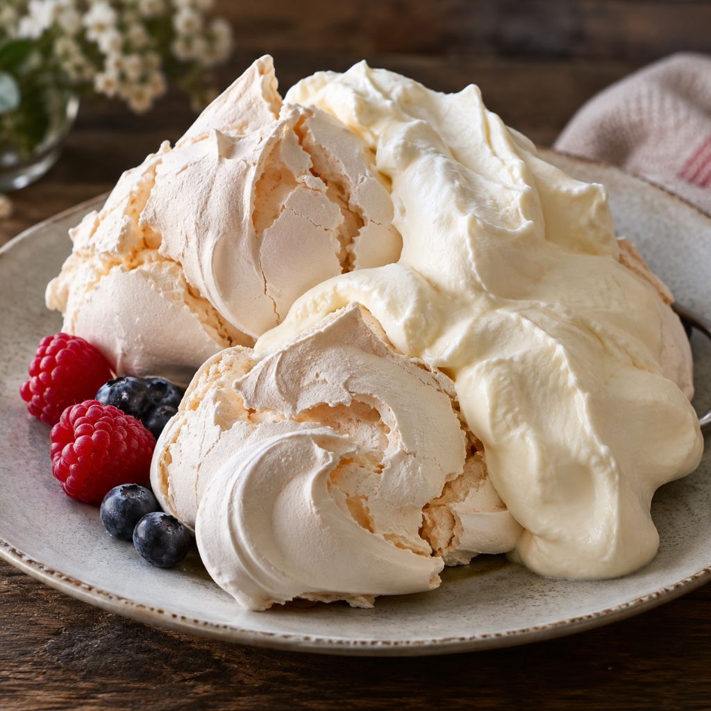 Meringues alla Doppia Panna