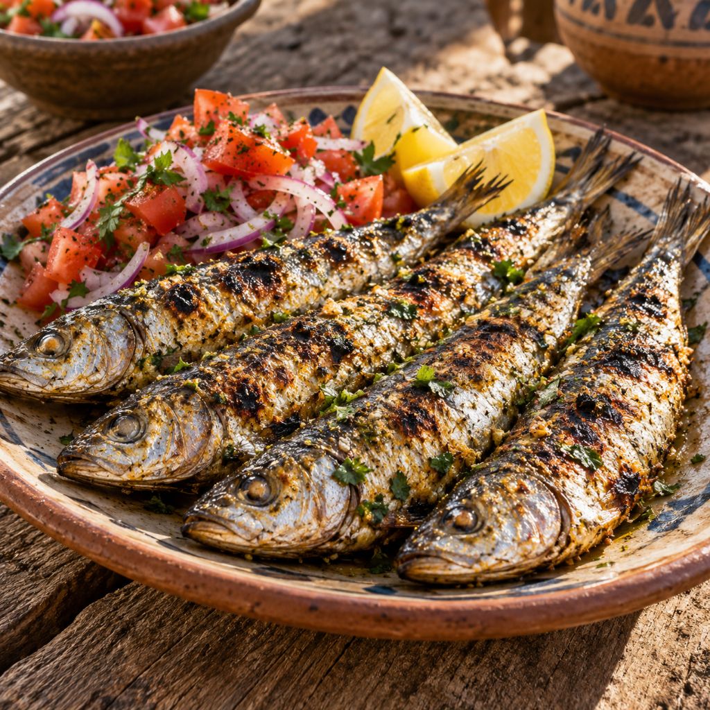 Sardines Grillées