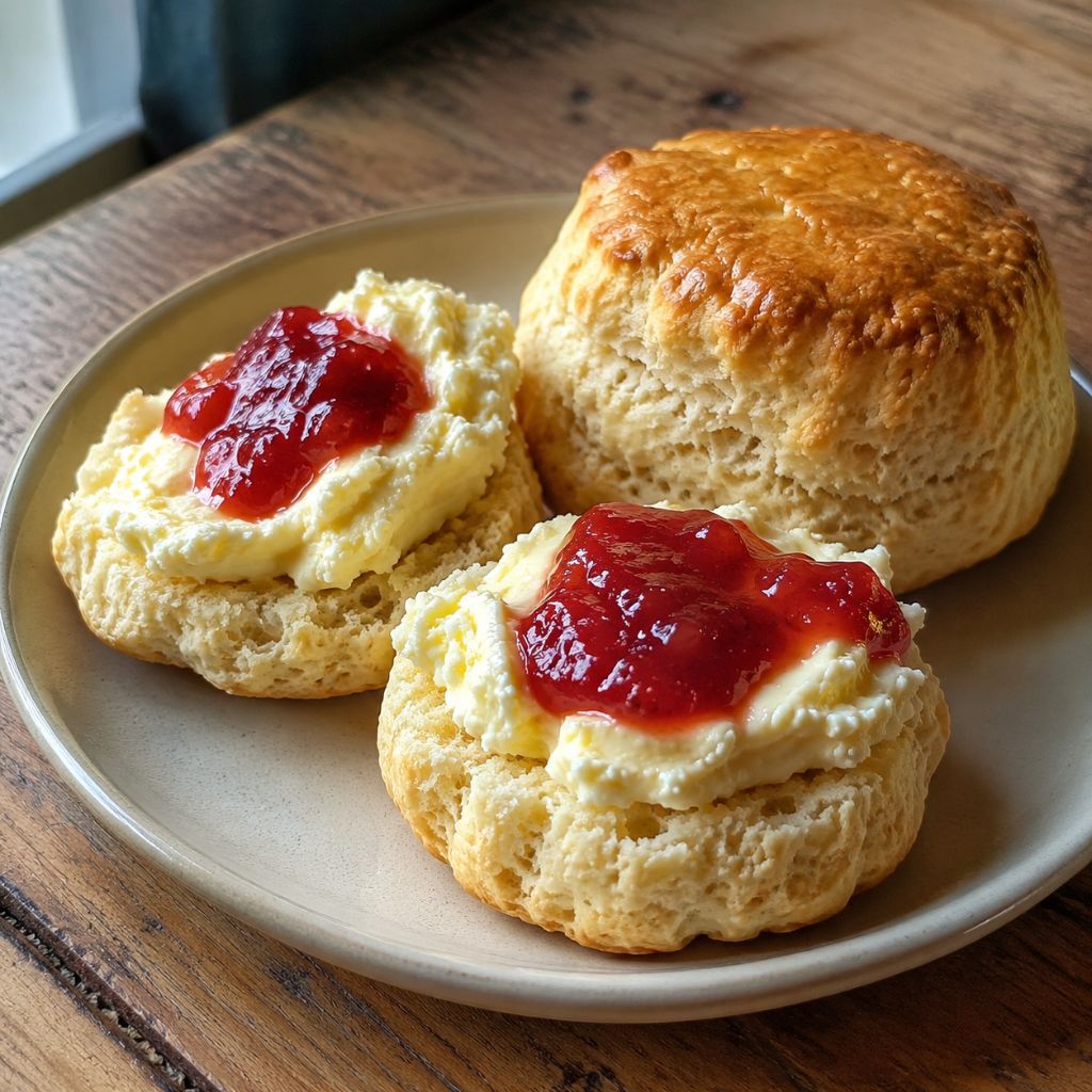 Scones with Clotted Cream