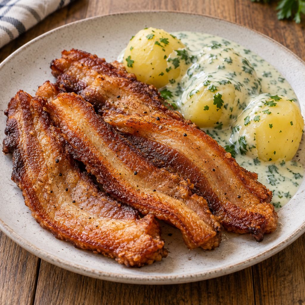 Stegt Flæsk