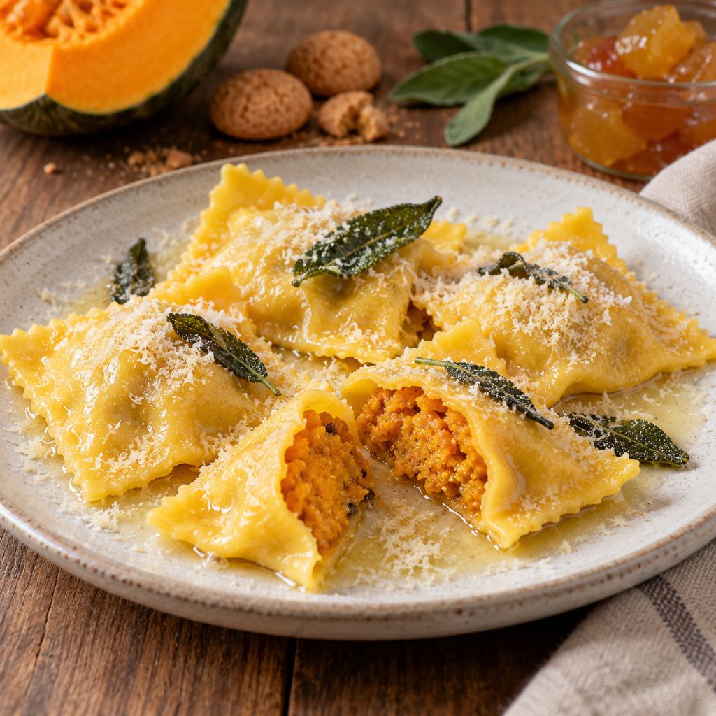 Tortelli di Zucca Mantovani