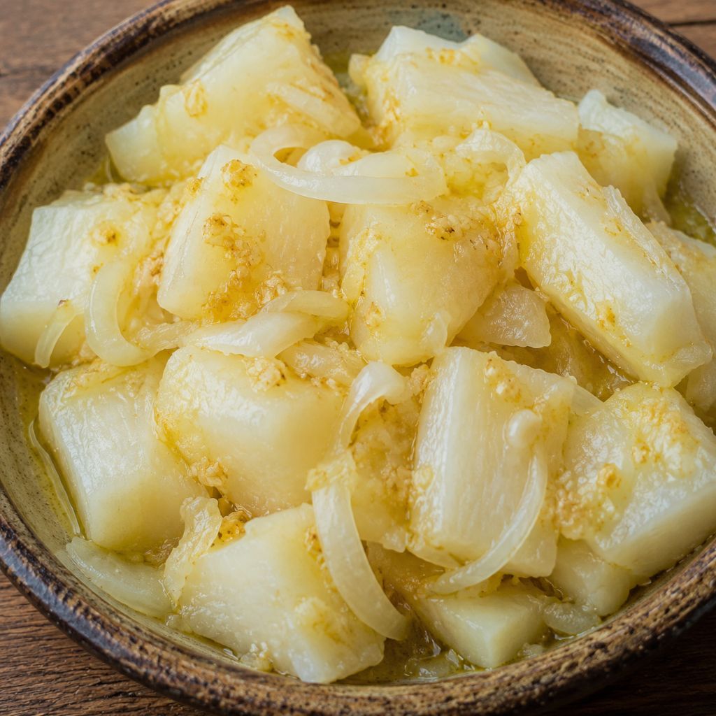 Yuca con Mojo