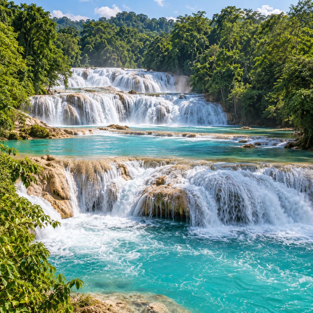 Agua Azul Waterfalls