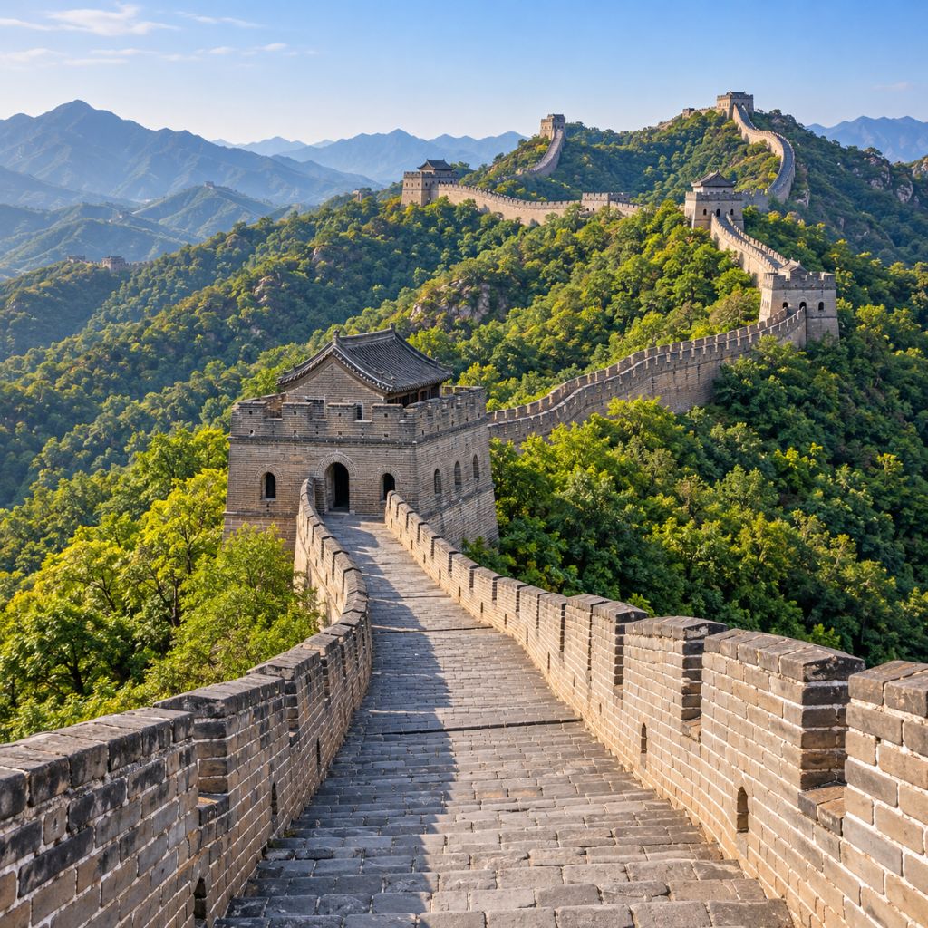 Great Wall of China at Mutianyu