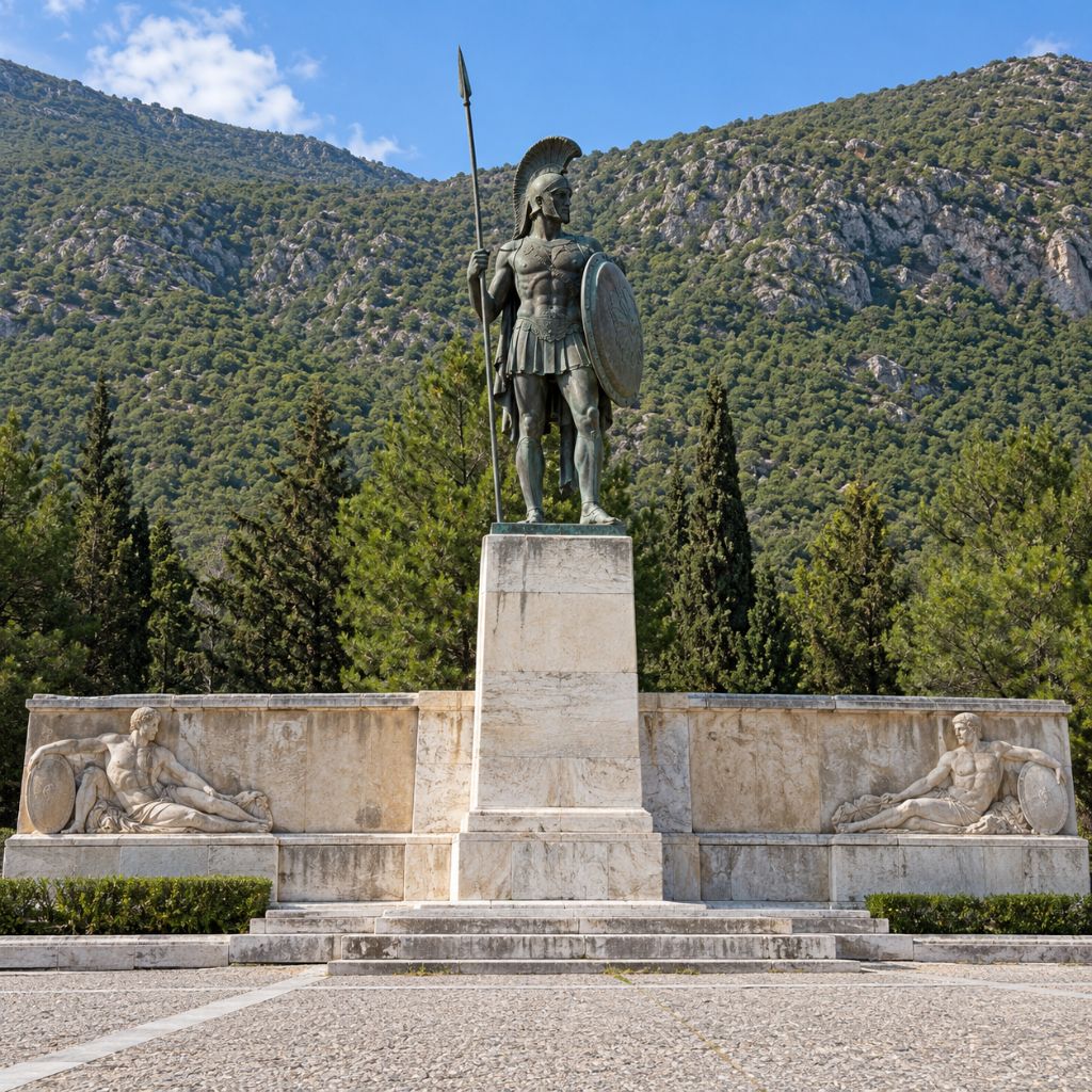 Leonidas Monument at Thermopylae