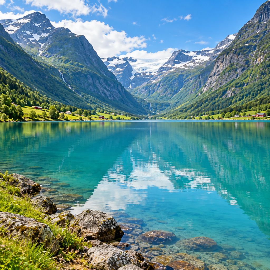 Lovatnet Lake