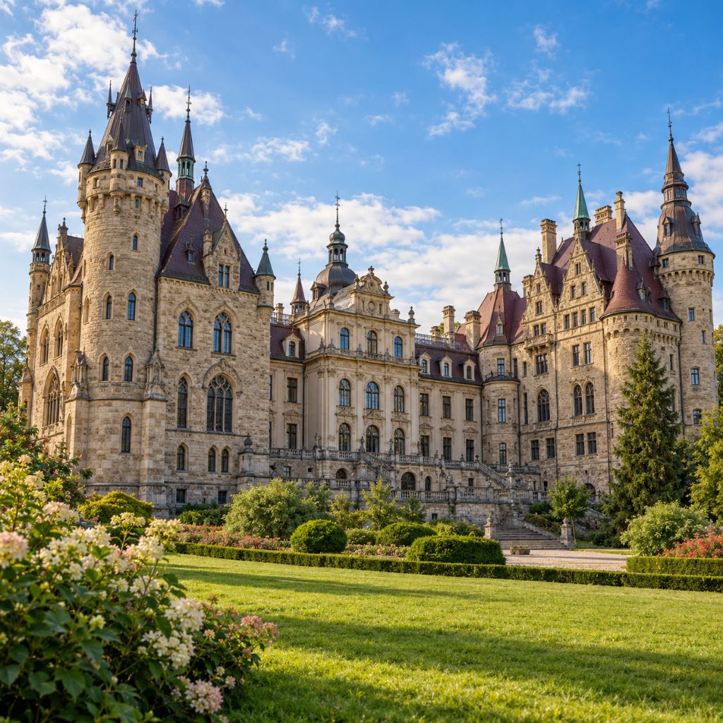 Moszna Castle