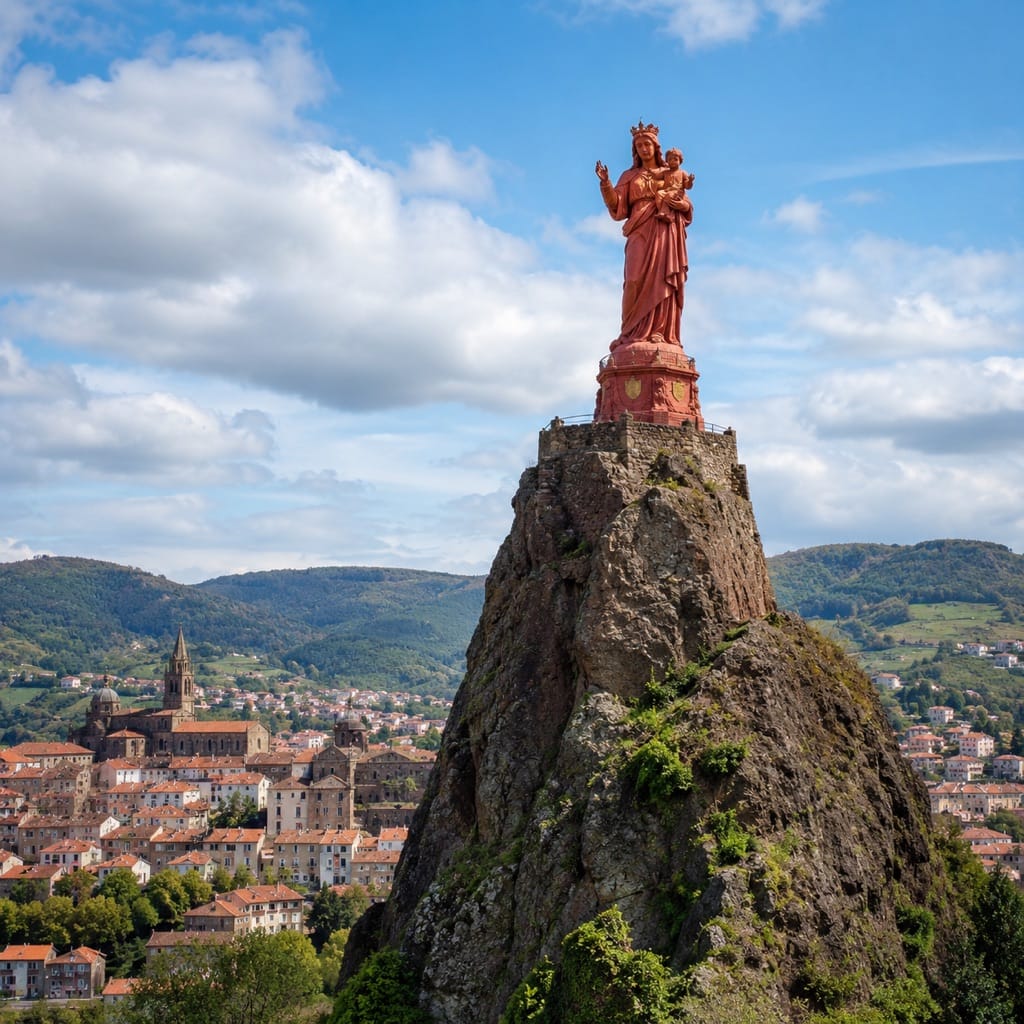 Notre-Dame de France Statue