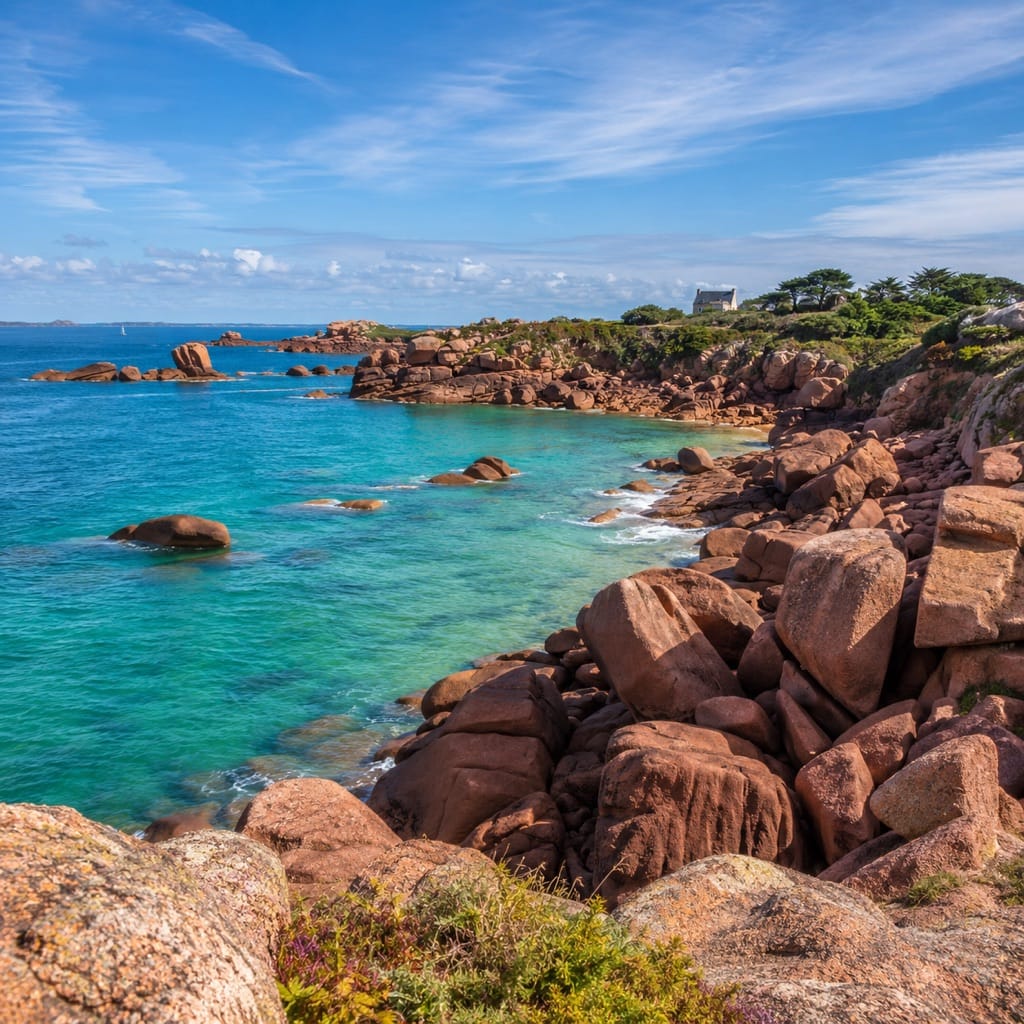 Pink Granite Coast