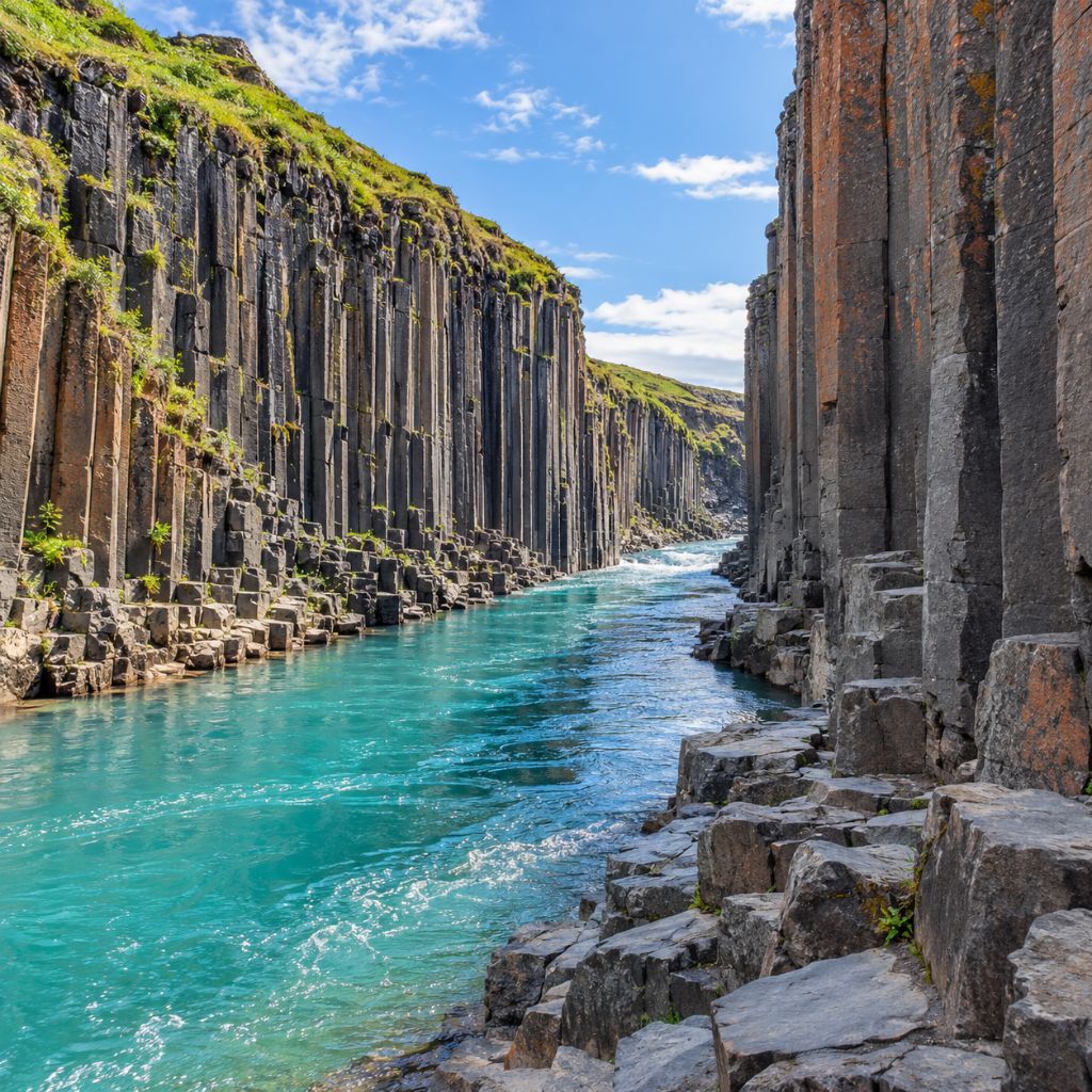 Stuðlagil Canyon