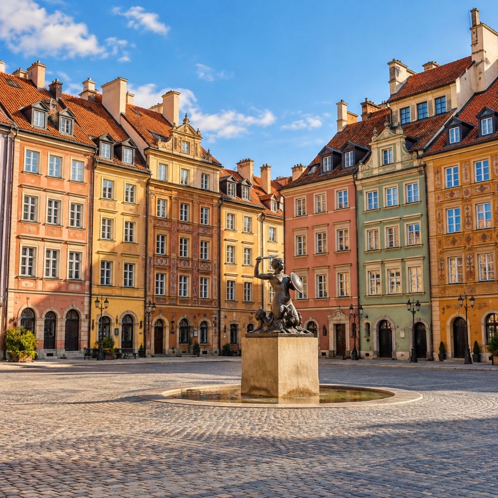 Warsaw Old Town Market Square