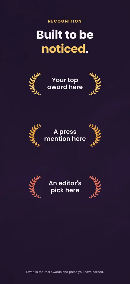 Amberline — Awards
