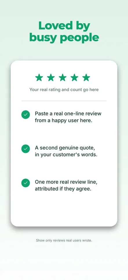 Gridline — Social proof