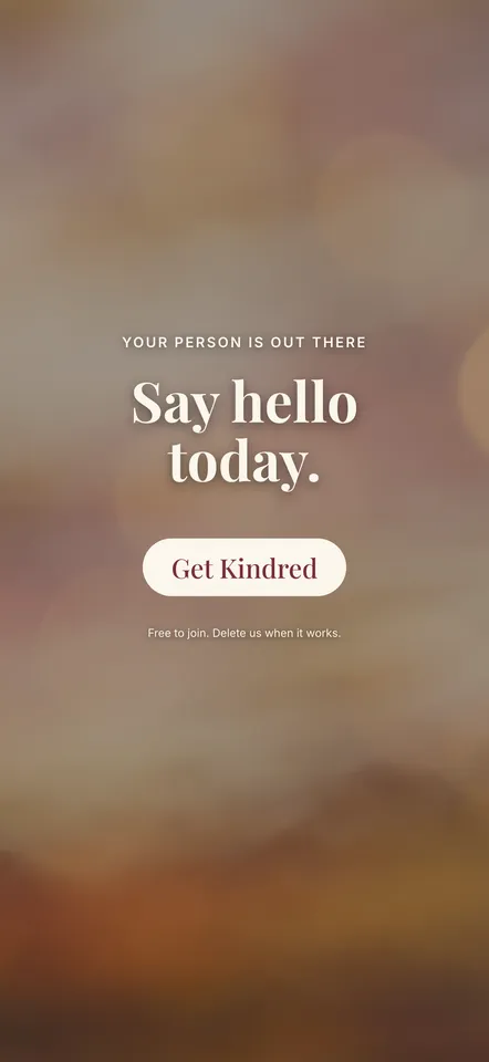 Kindred — Closing CTA