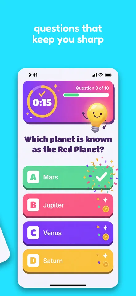 Pop Quiz — Feature 1