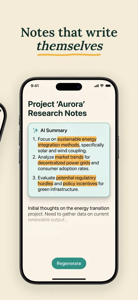 Smart Notes — Feature 1