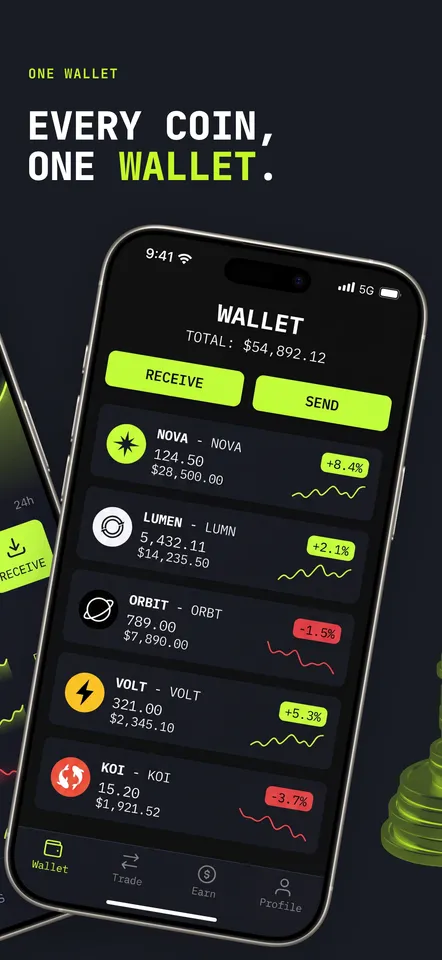 Ticker — Feature 1