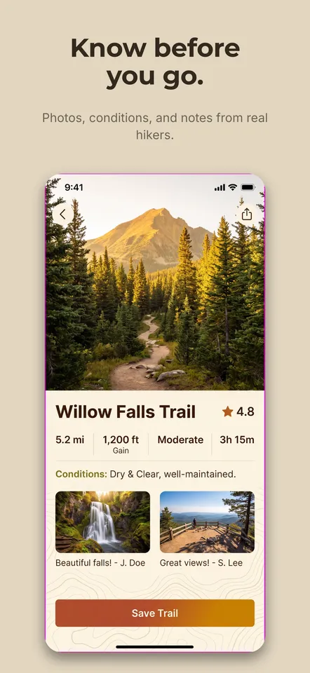 Trailhead — Feature 3