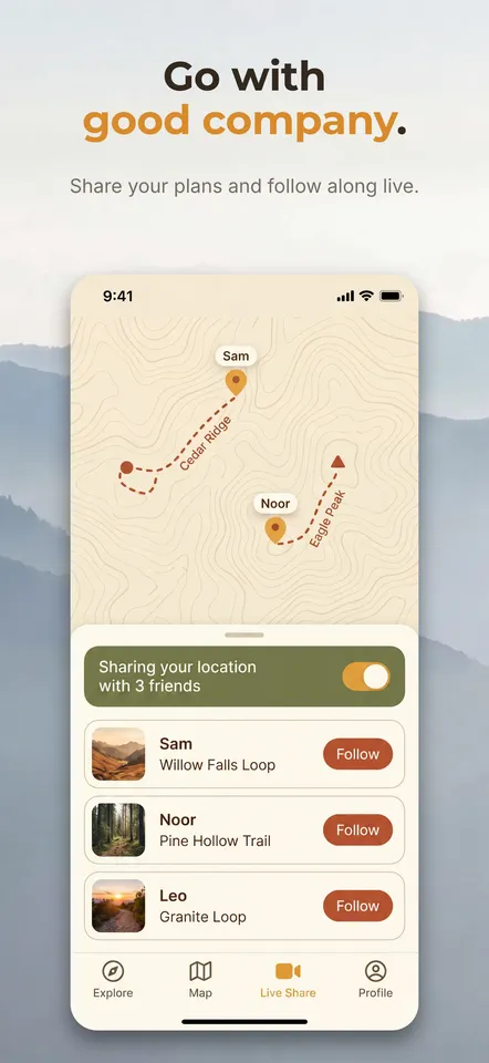 Trailhead — Feature 4