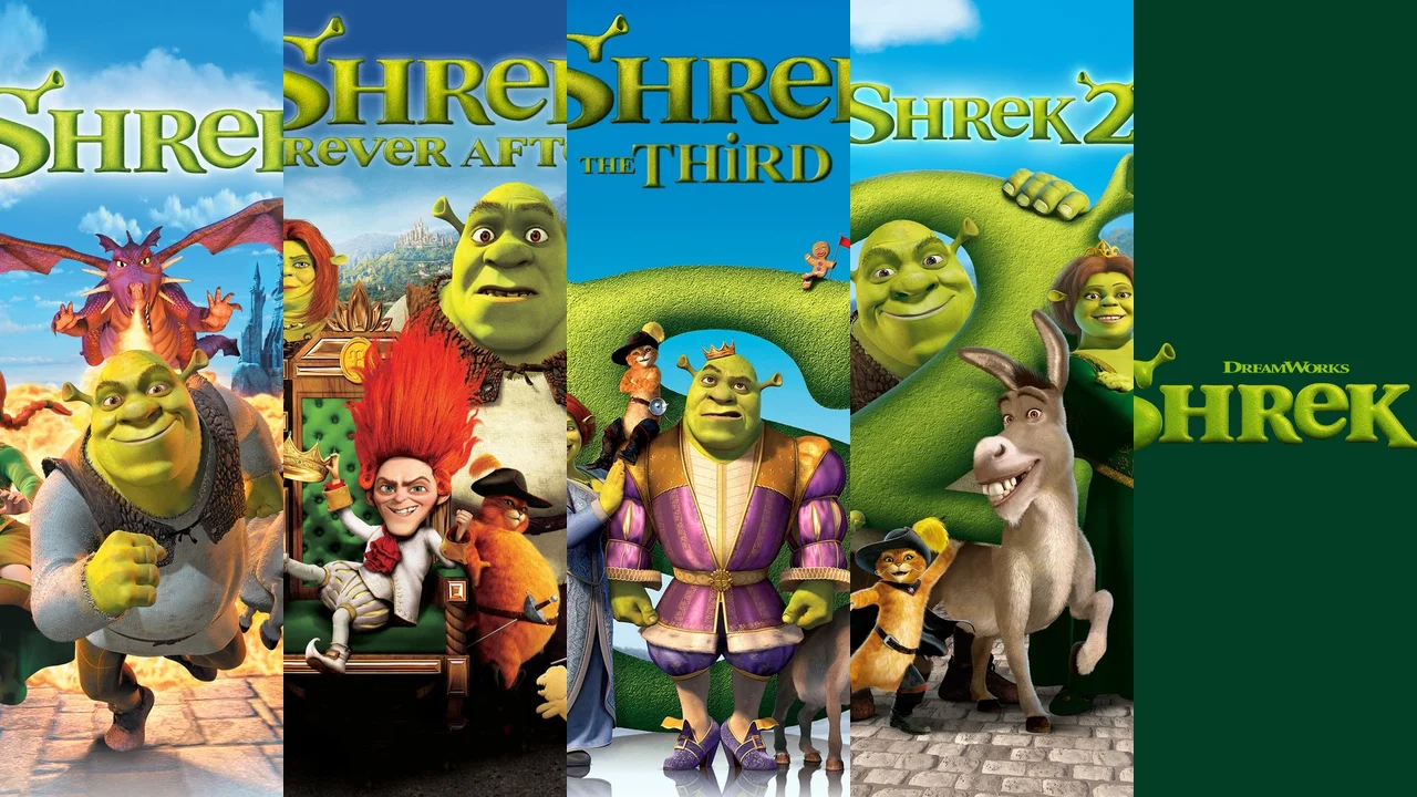 Every Shrek Movie Ranked from Worst to Best hero banner