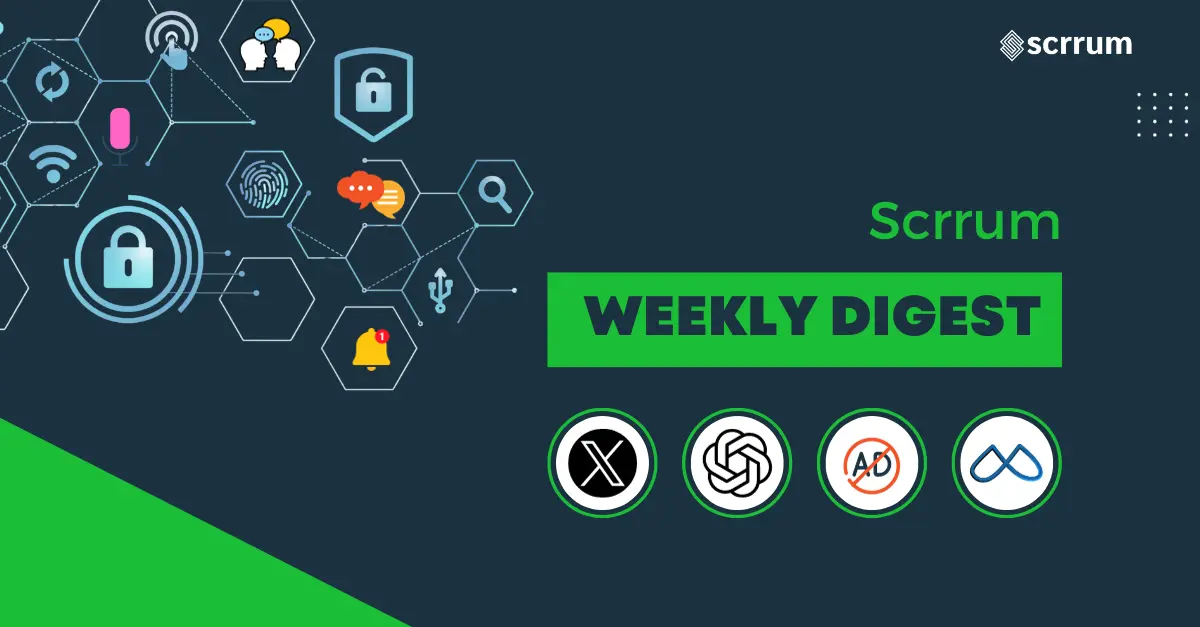 Scrrum weekly digest 1st week of November 2023