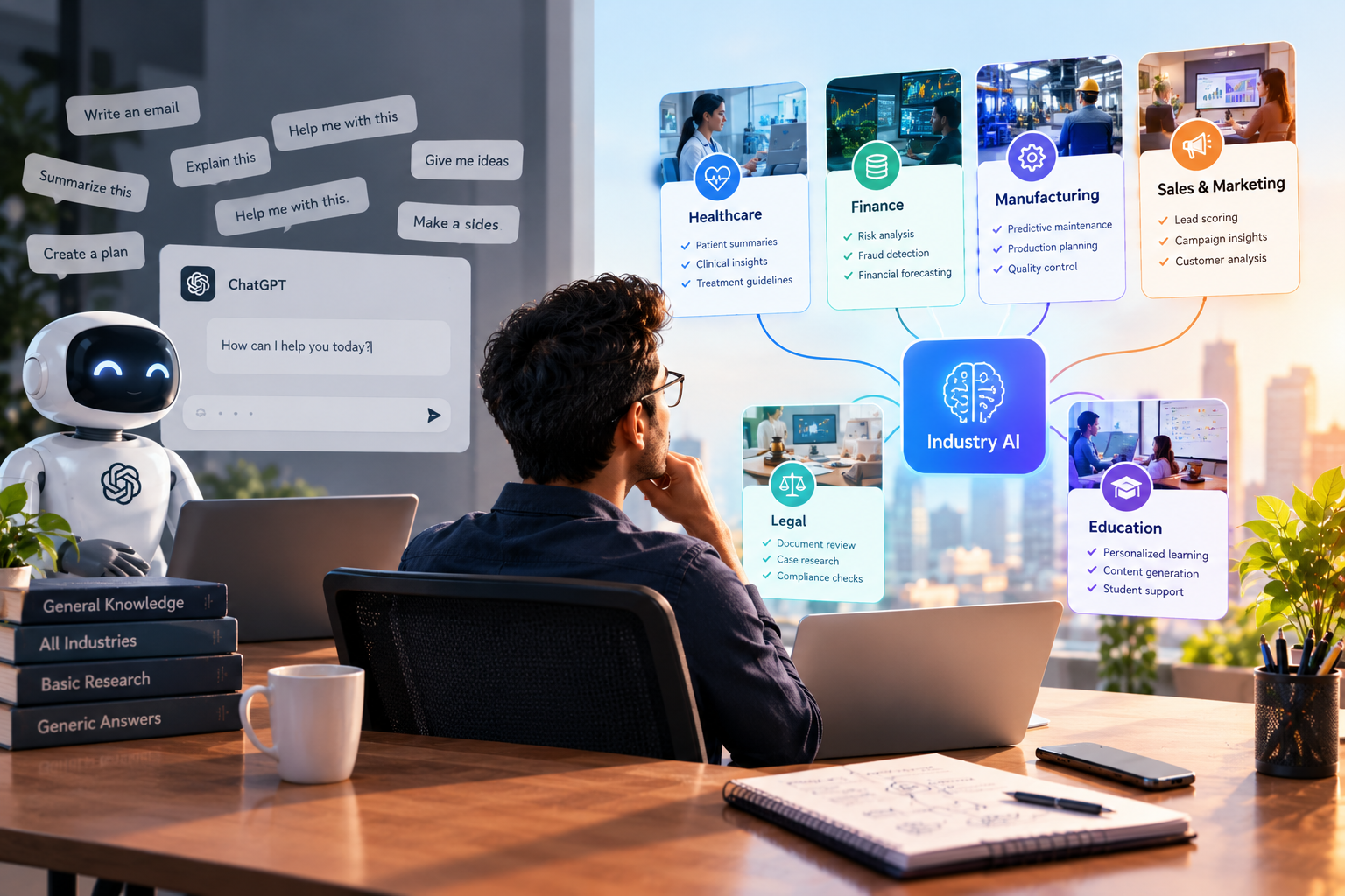 The rise of domain-specific AI: why general-purpose AI tools are giving way to industry-built intelligence