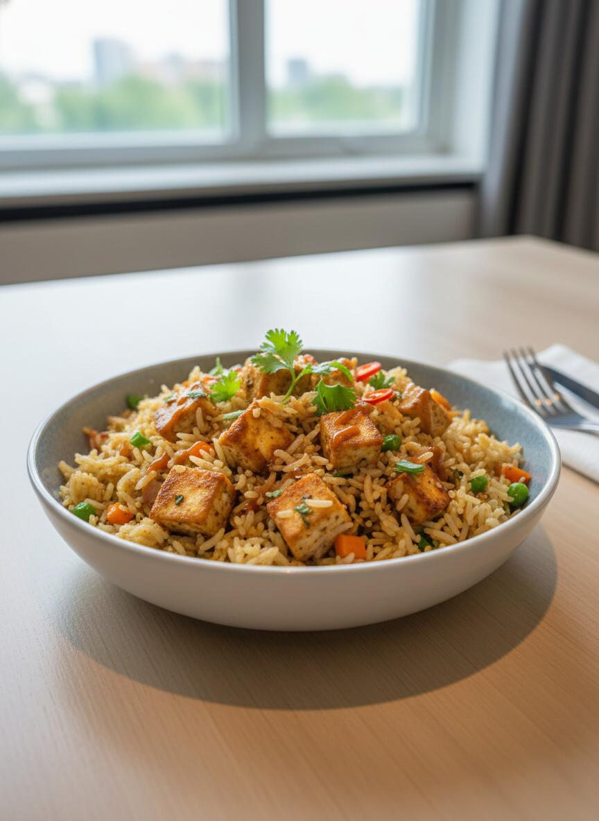 Tofu Fried Rice