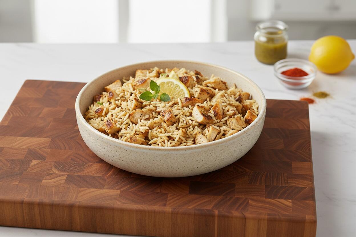 Chicken Lemon Rice