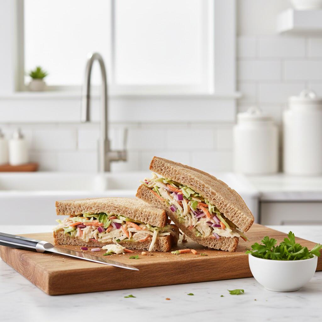 Kurakkan Chicken Sandwich
