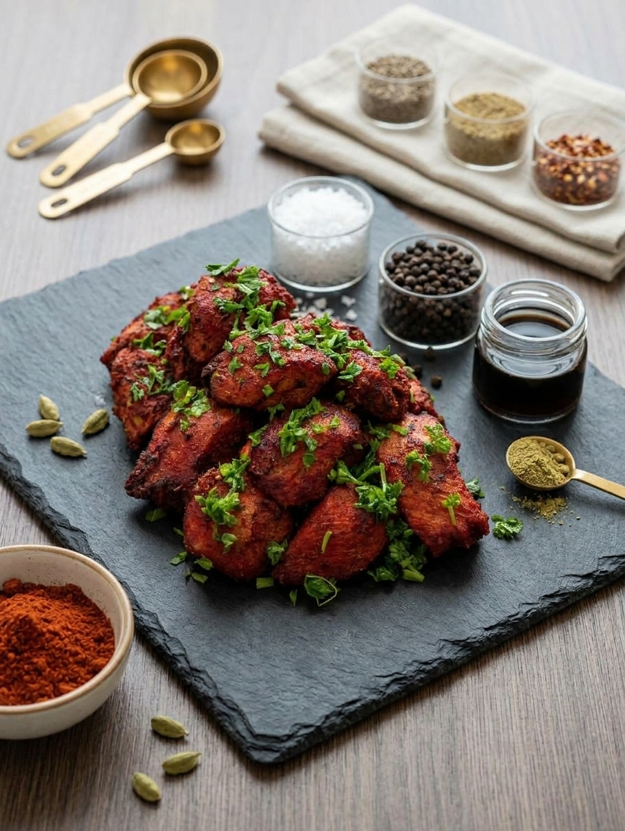 Baked Spicy Chicken Cubes
