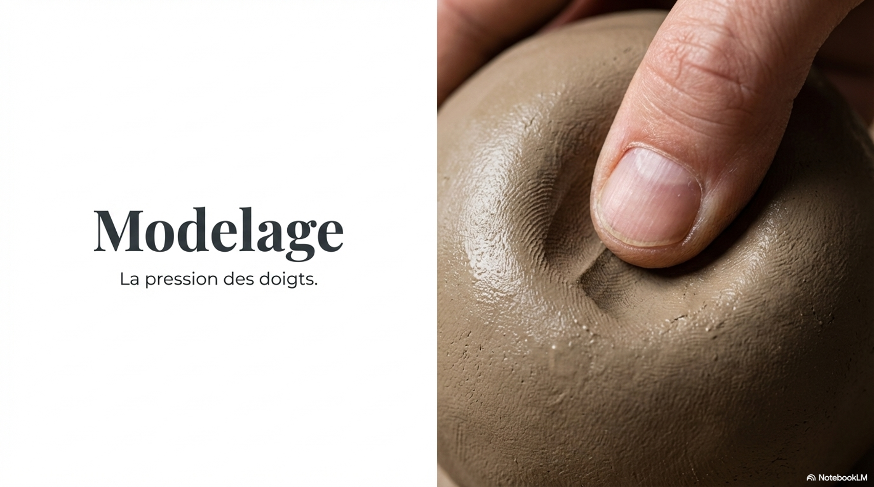 1. Le Modelage : Le Contact Direct avec la Matière