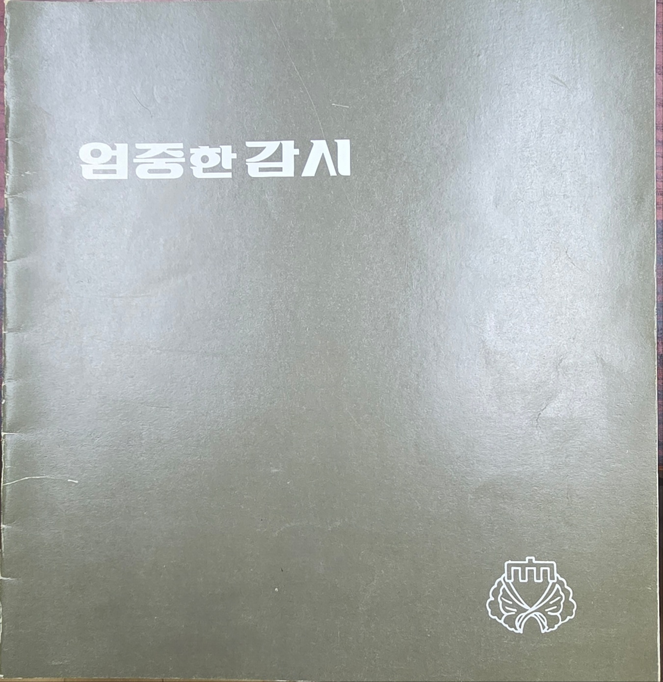 엄중한 감시 포스터