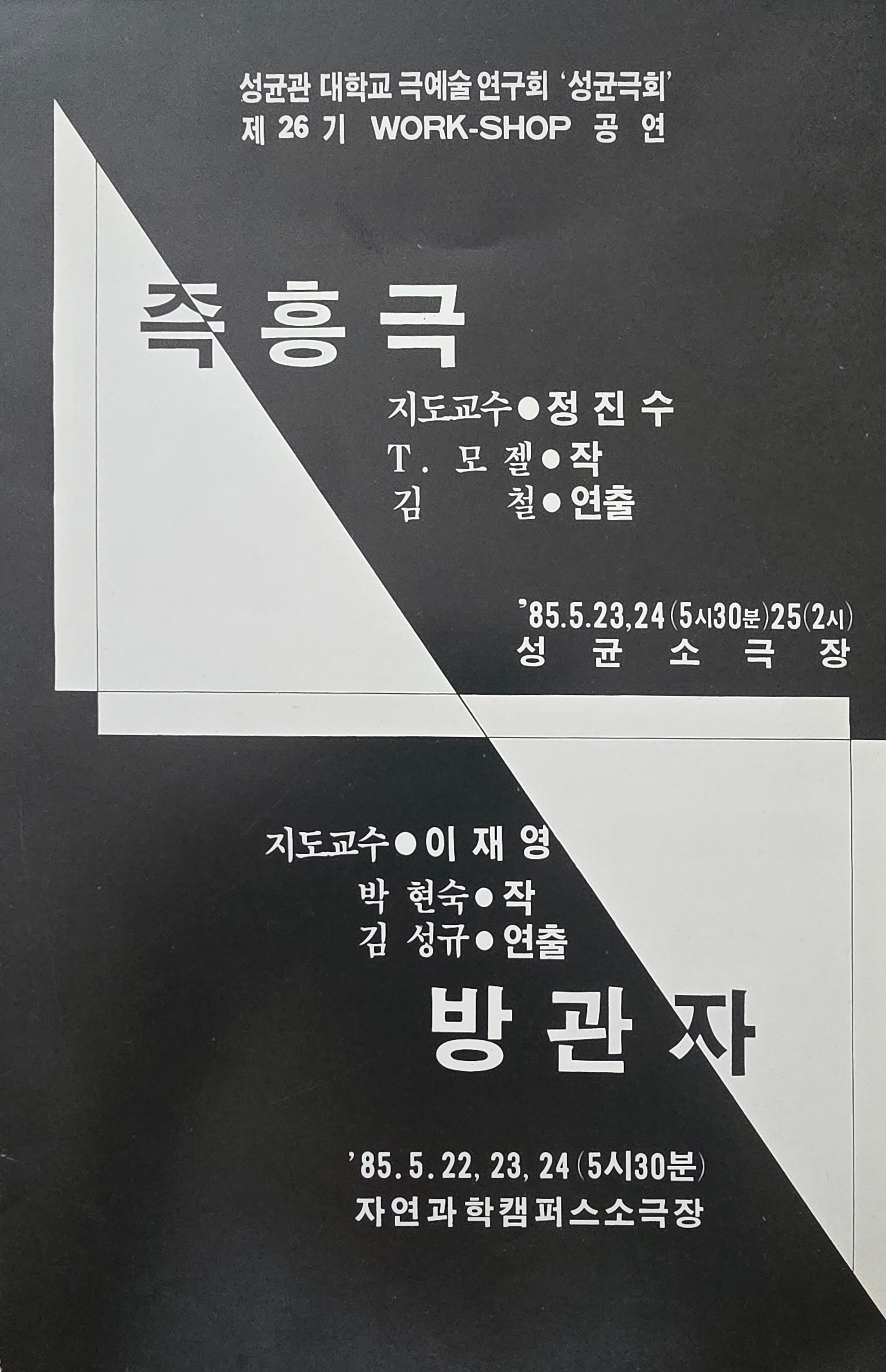 즉흥극/방관자 포스터