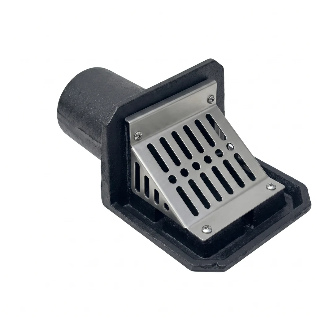 SY-PD-6600(A/B) 주철제 벽체형 드레인(PVC관용) 썸네일 2