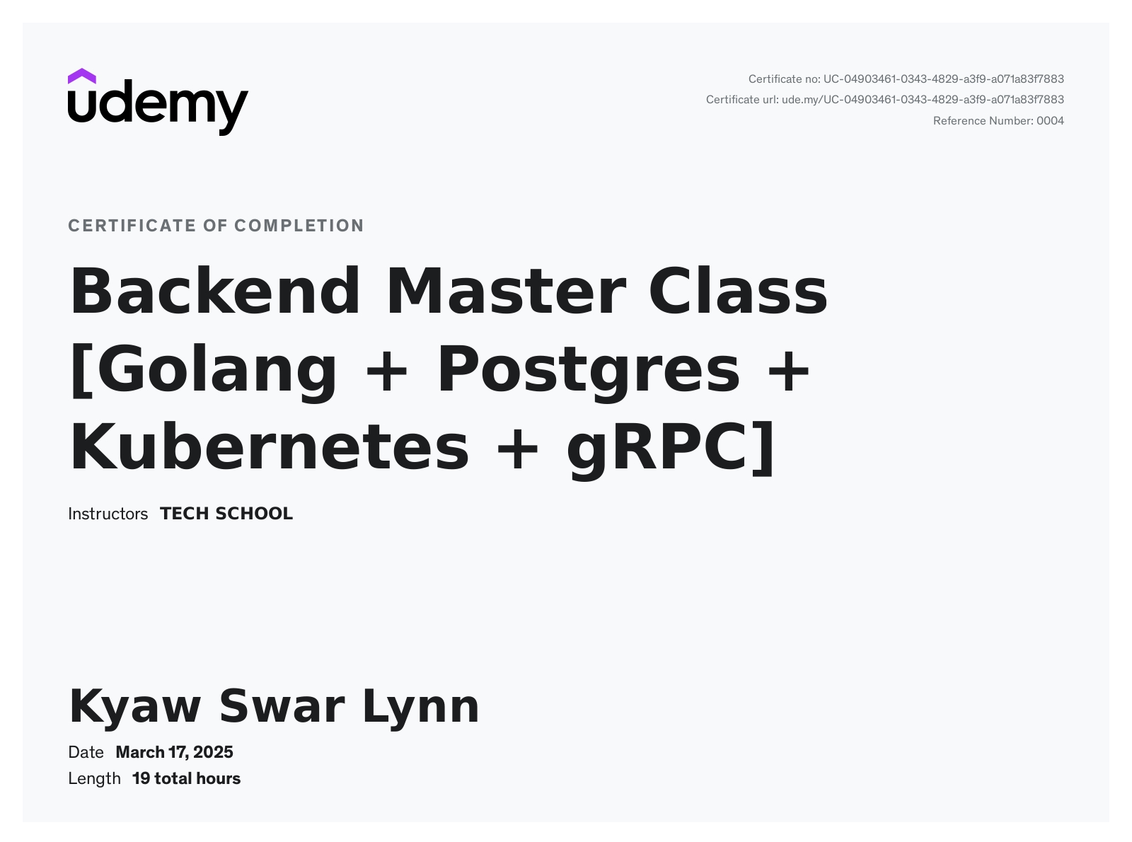 certificate image
