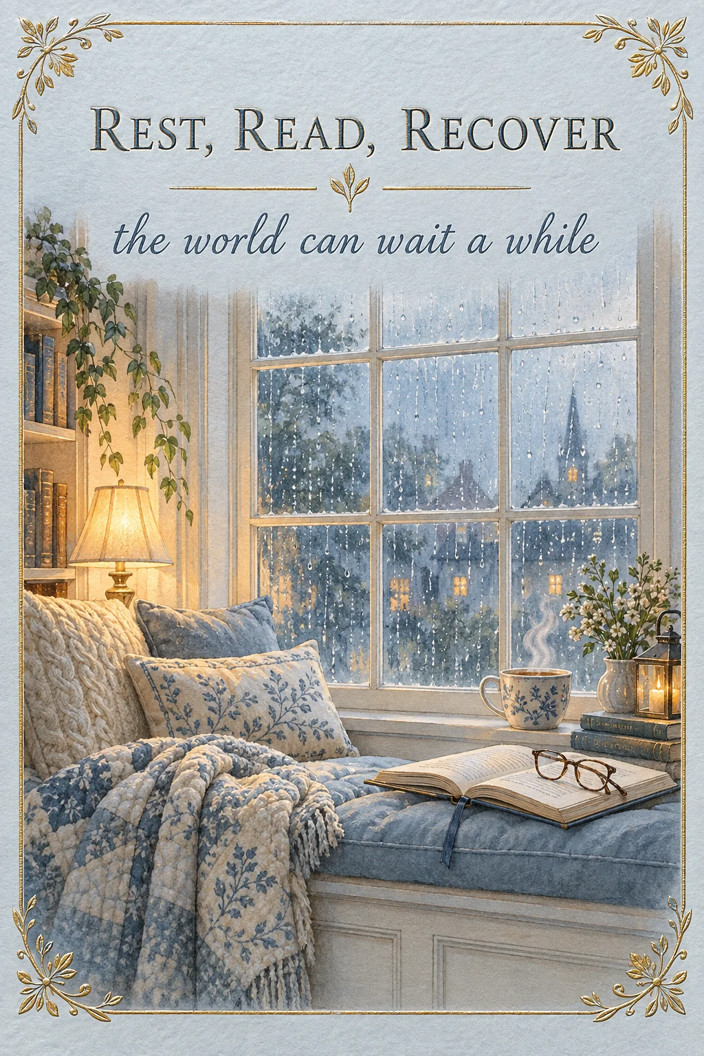 A Quiet Afternoon — Get Well card