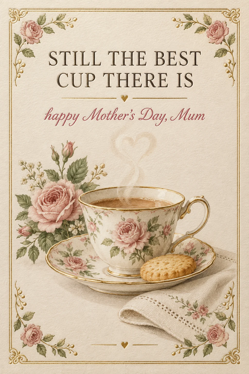 The Tea She Always Makes — Holidays card