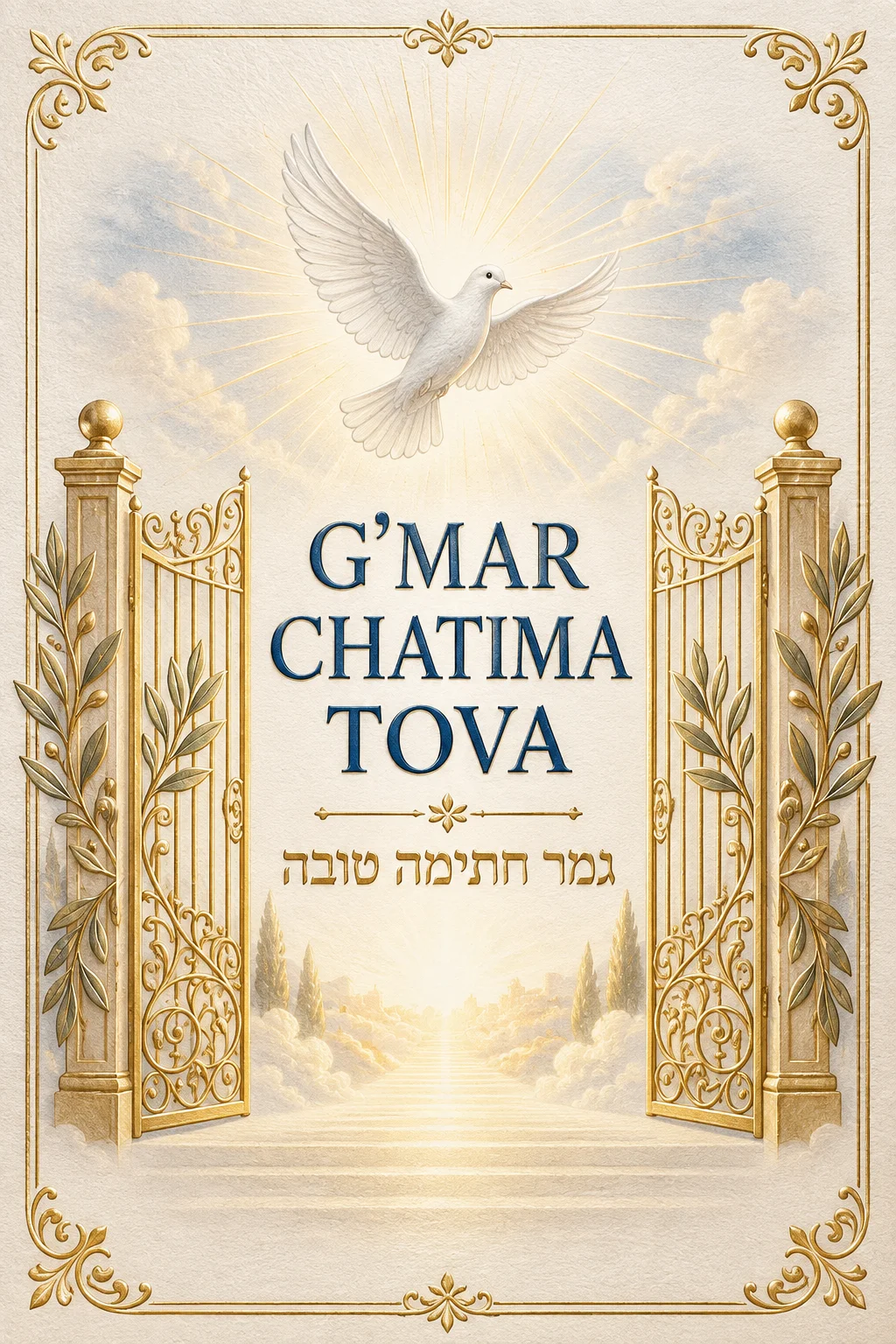 G'mar Chatima Tova — Jewish Holidays card