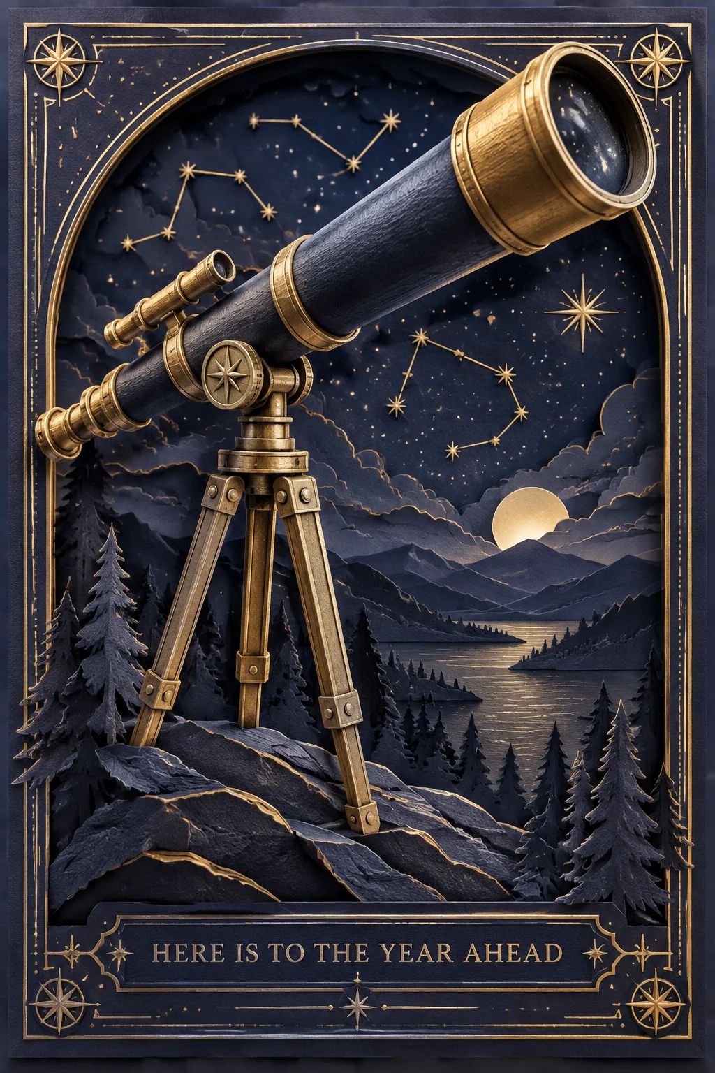 The Star Chart Observatory — 3D Collection card