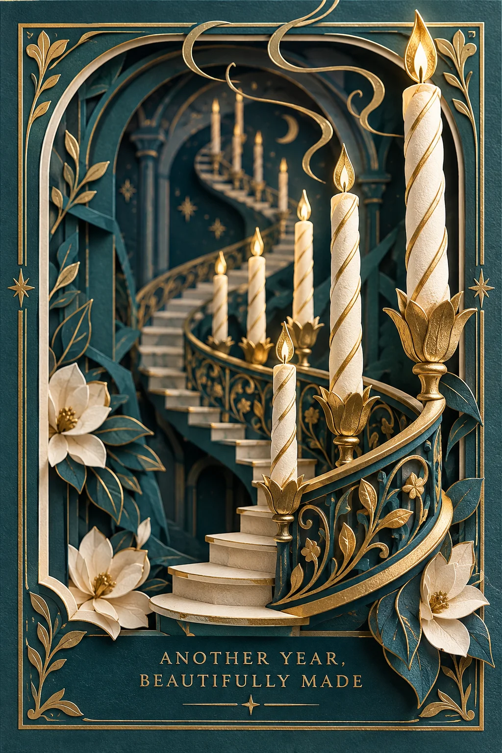 The Candles Ascending — 3D Collection card