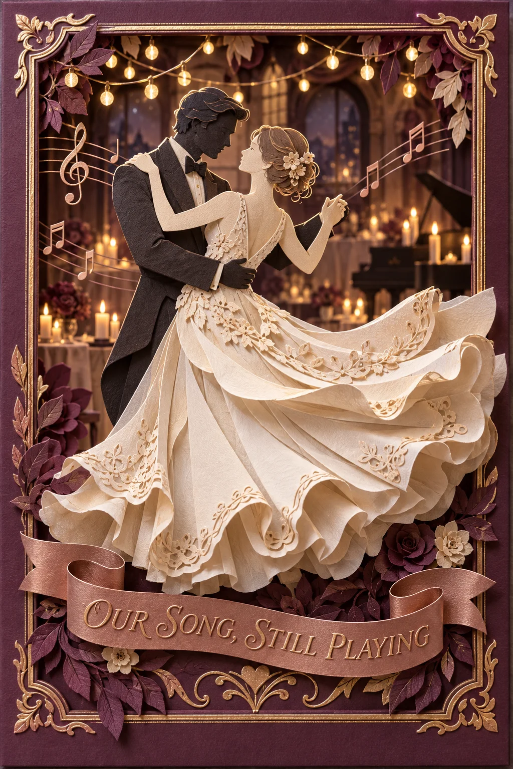 The Paper First Dance — 3D Collection card