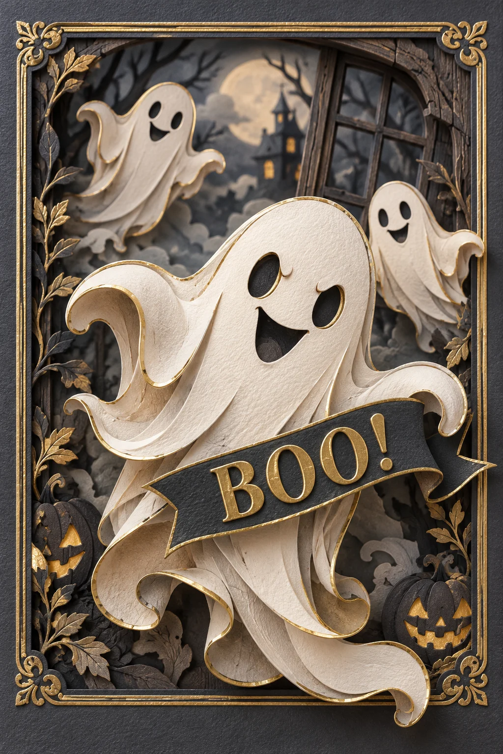 The Friendly Ghosts Rise — 3D Collection card