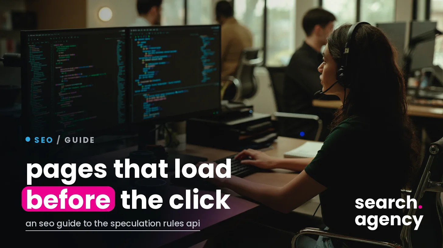 What Happens to Your Core Web Vitals When the Page Loads Before the Click