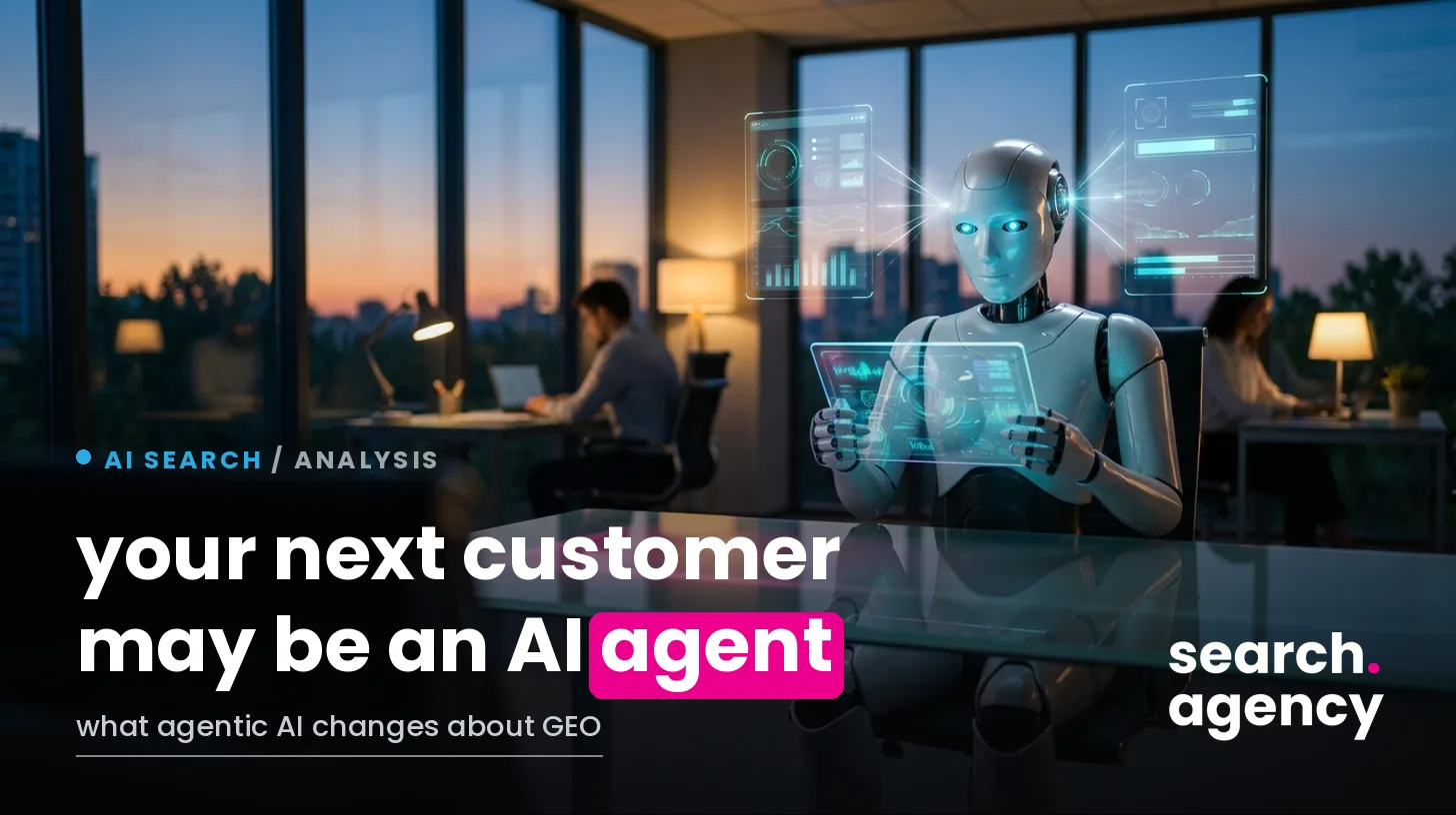 Your next customer may be an AI agent, and it reads your schema before your homepage