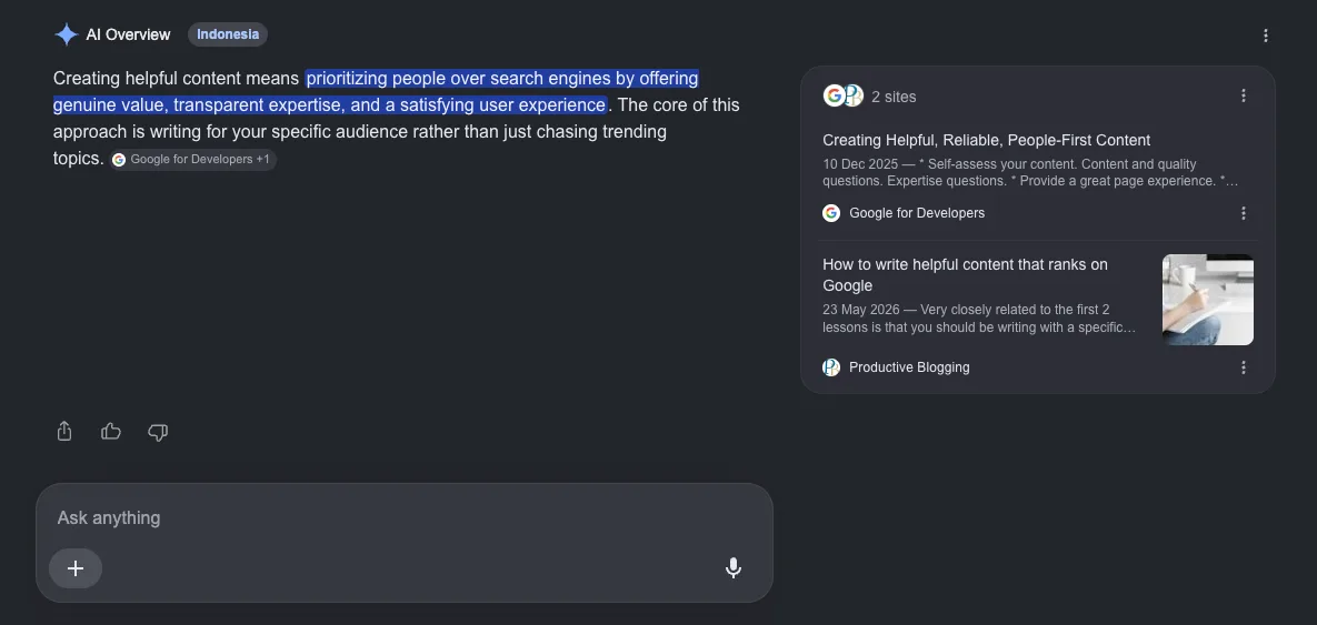 How to create helpful content